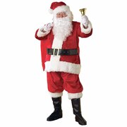 Santa Suit Regency Plush 6 Piece - Adult