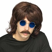 70's Brown Shag Wig - Adult