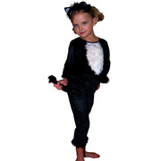 Black Kitty Costume - Child