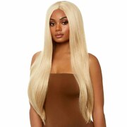 Blonde Long Straight Wig - Adult