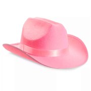 Pink Cowgirl Hat - Adult Size