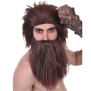 Caveman Wig & Beard Set