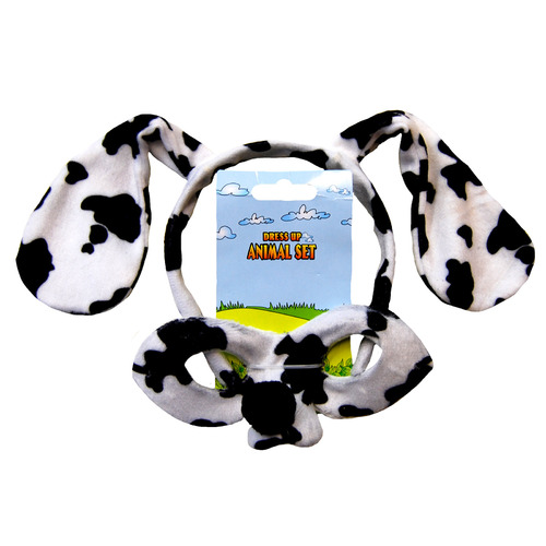 Animal Headband & Mask Set - Dalmatian Dog