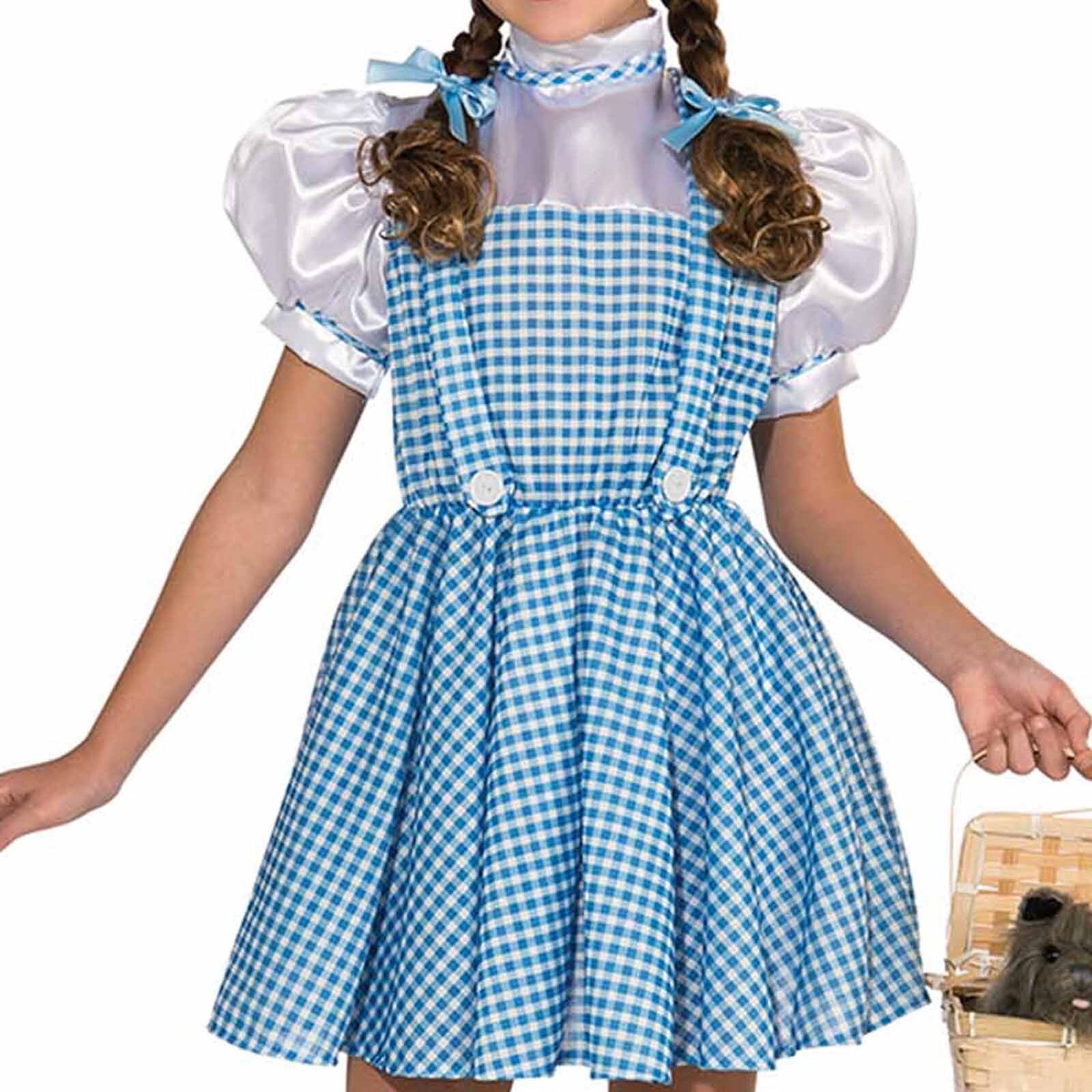 Ebay Halloween Costumes
 Dorothy Girls Costume Wizard of Oz Book Week Movie Licensed