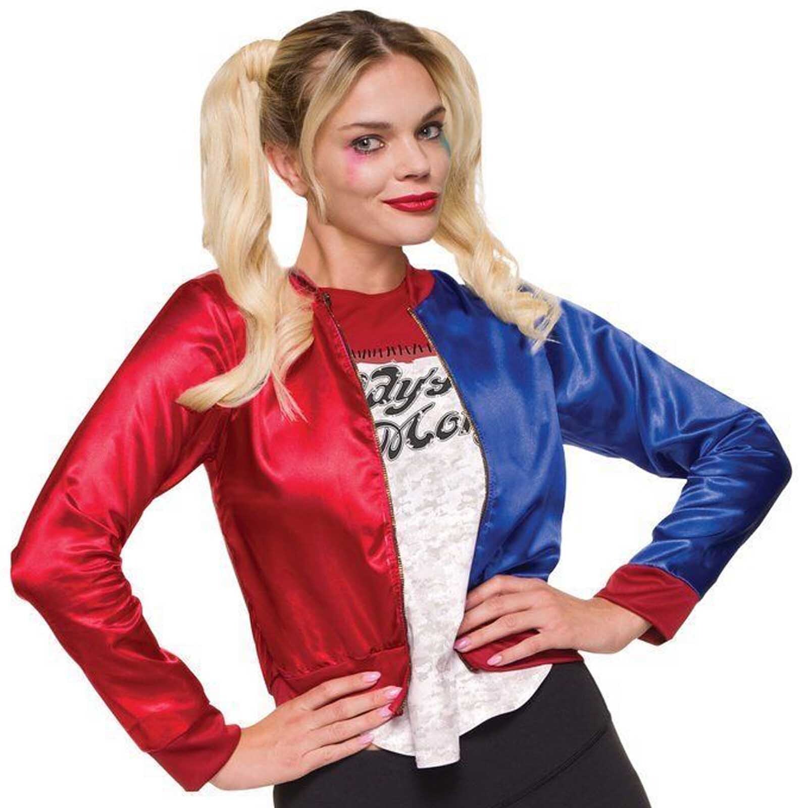 Harley Quinn Jacket with Shirt Costume 