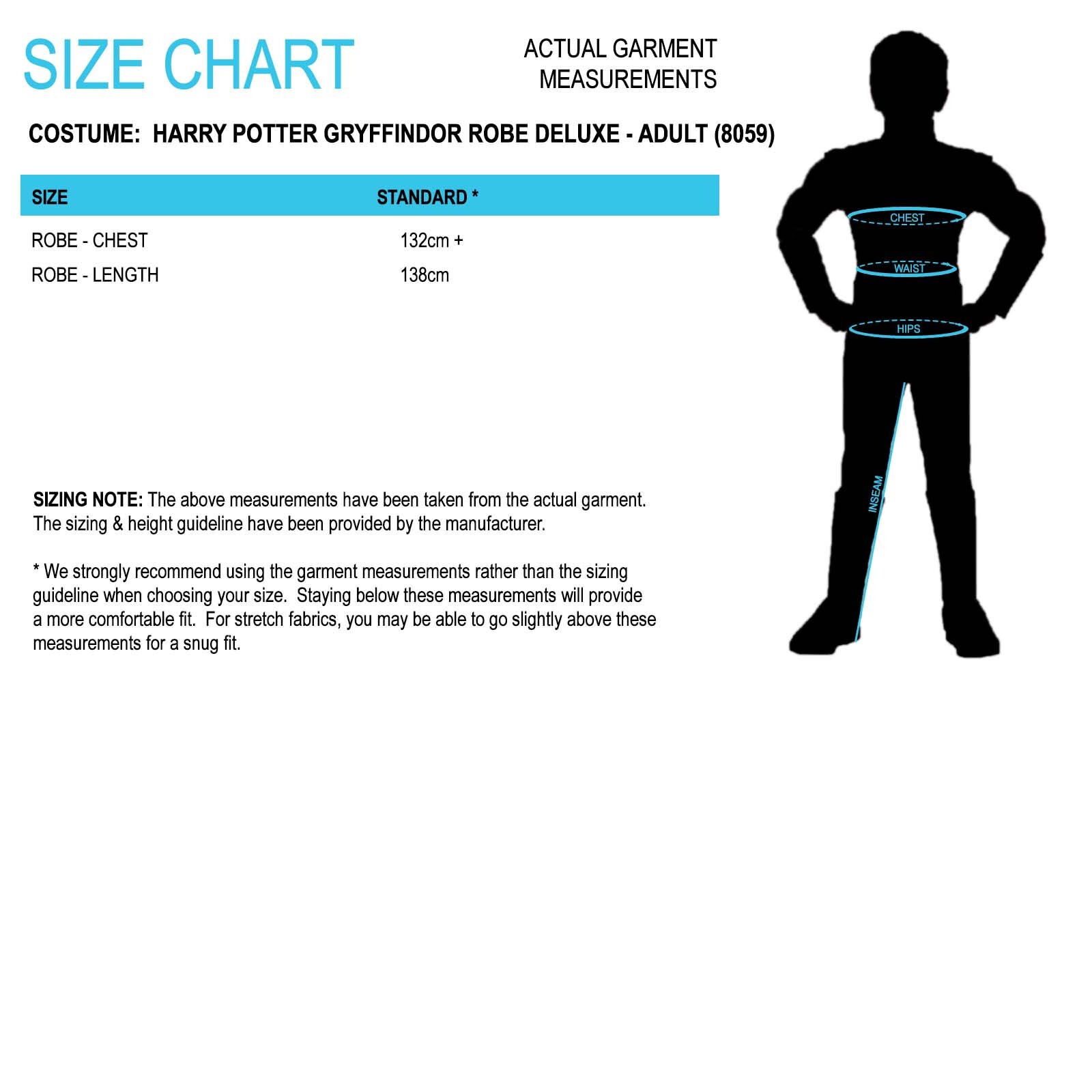 Harry Potter Deluxe Robe Adult