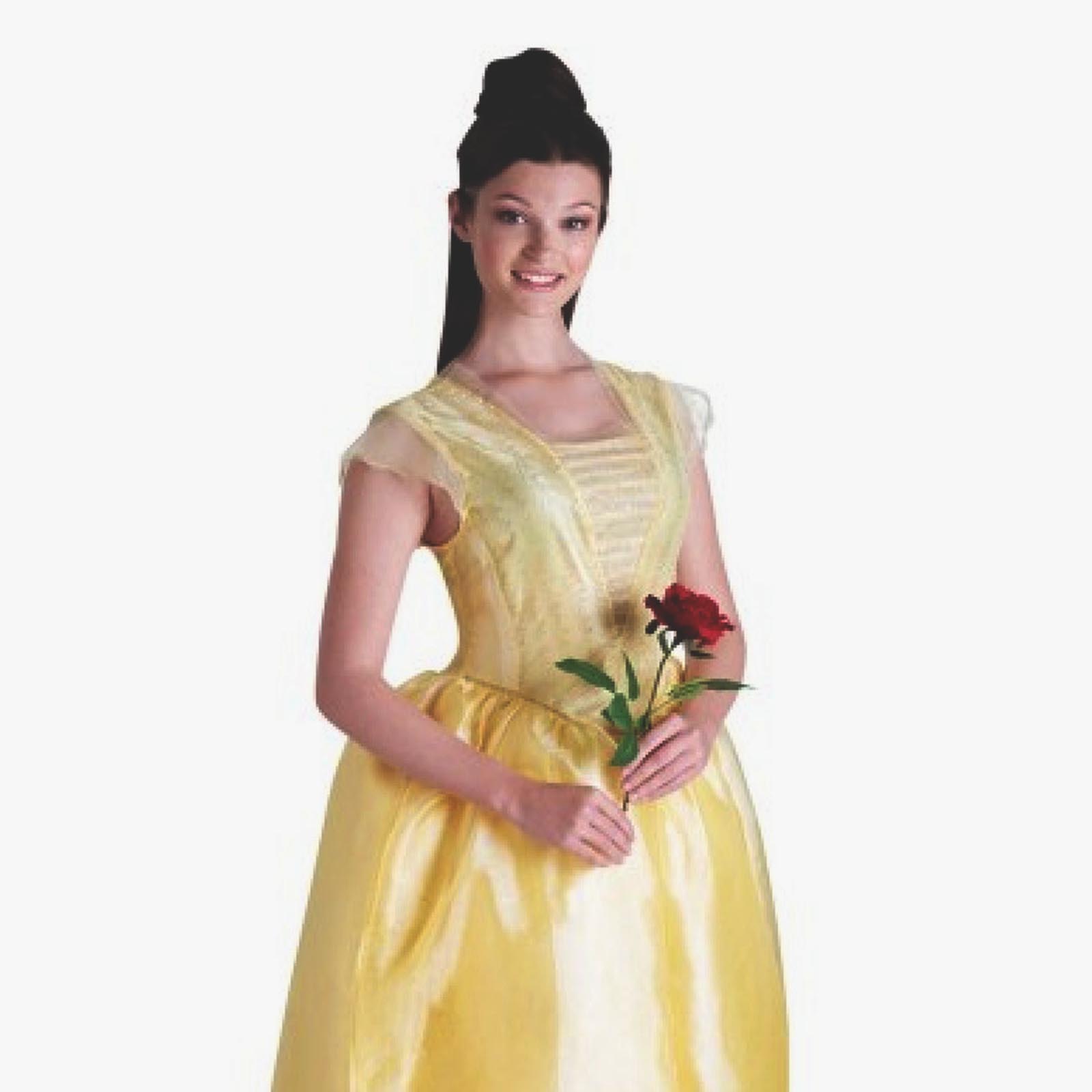 Belle Live Action Deluxe Costume - Adult
