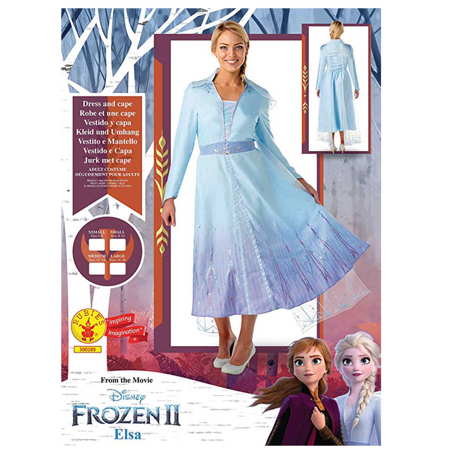 Elsa costume for adults plus size discount