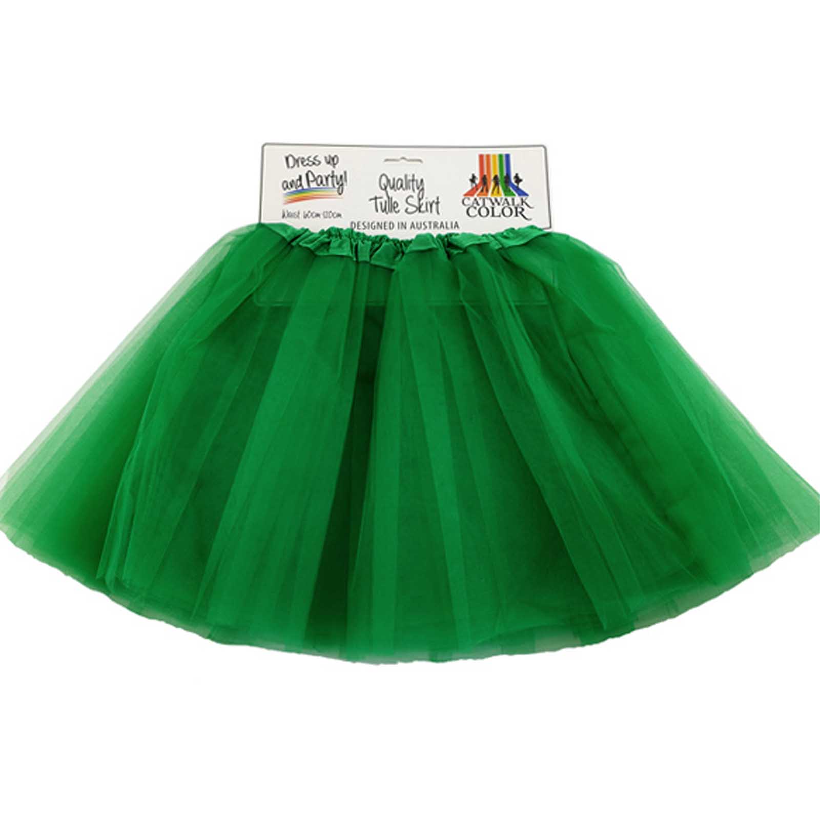 Green Tulle Tutu Skirt Adult