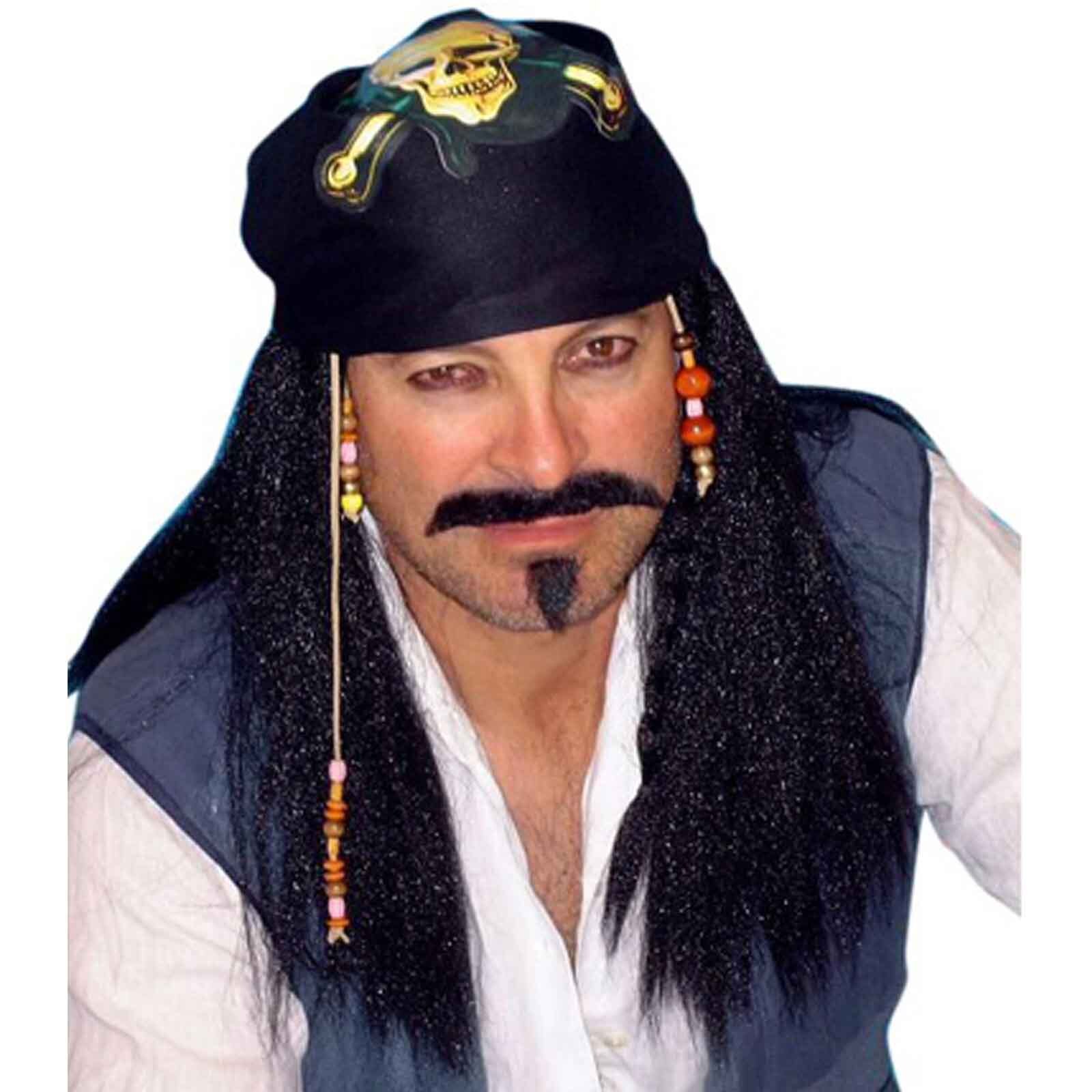 Pirate Wig Skull Bandana