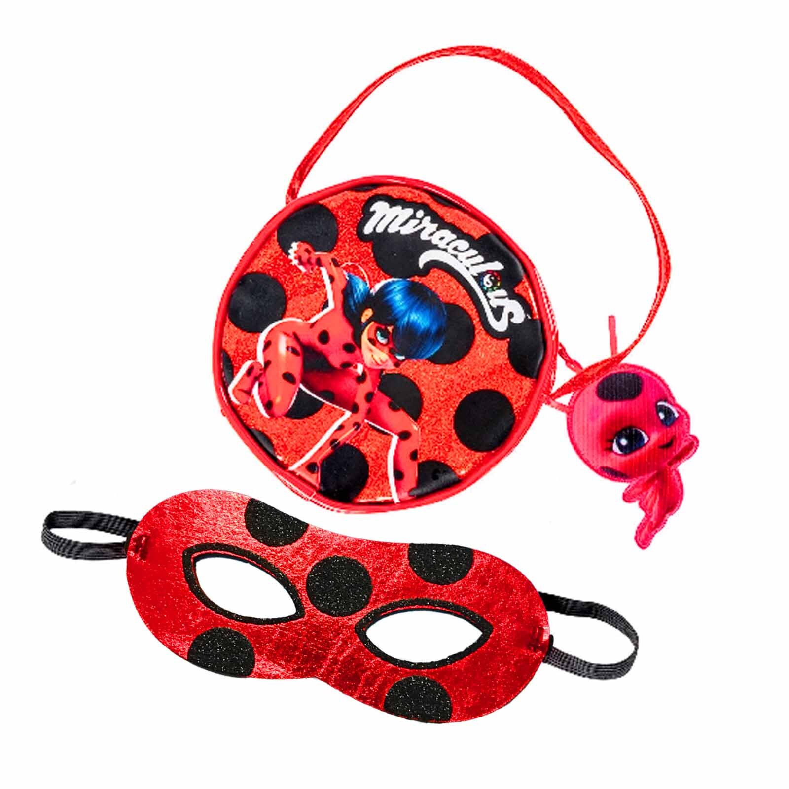 Miraculous Ladybug Bag & Mask Set - Child