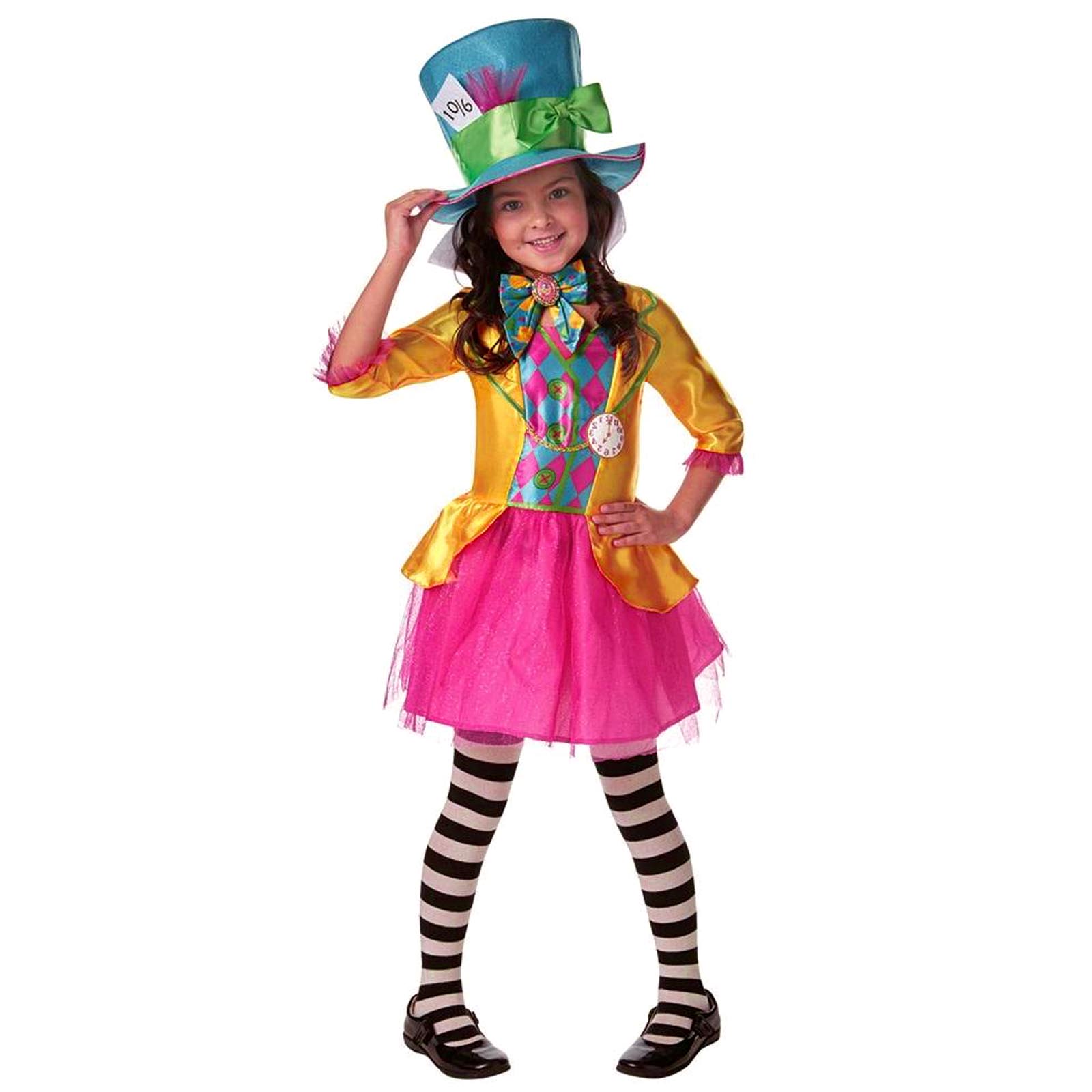 open lace back dress Amazon.com: Nuoqi Girls Mad Hatter Costume Mad Hatter Tea Party Costume  Halloween Dress with Hat L : Clothing, Shoes & Jewelry main image 1