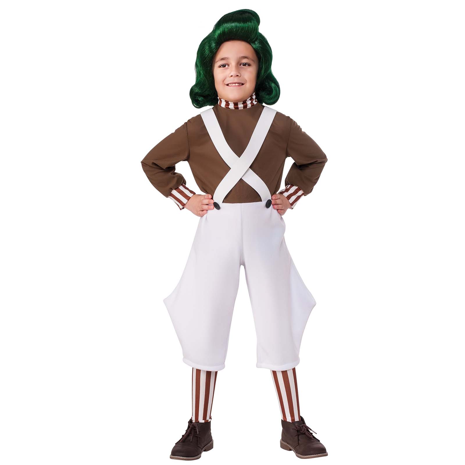 Oompa Loompa Child Costume Willy Wonka Chocolate Factory Book Week ...