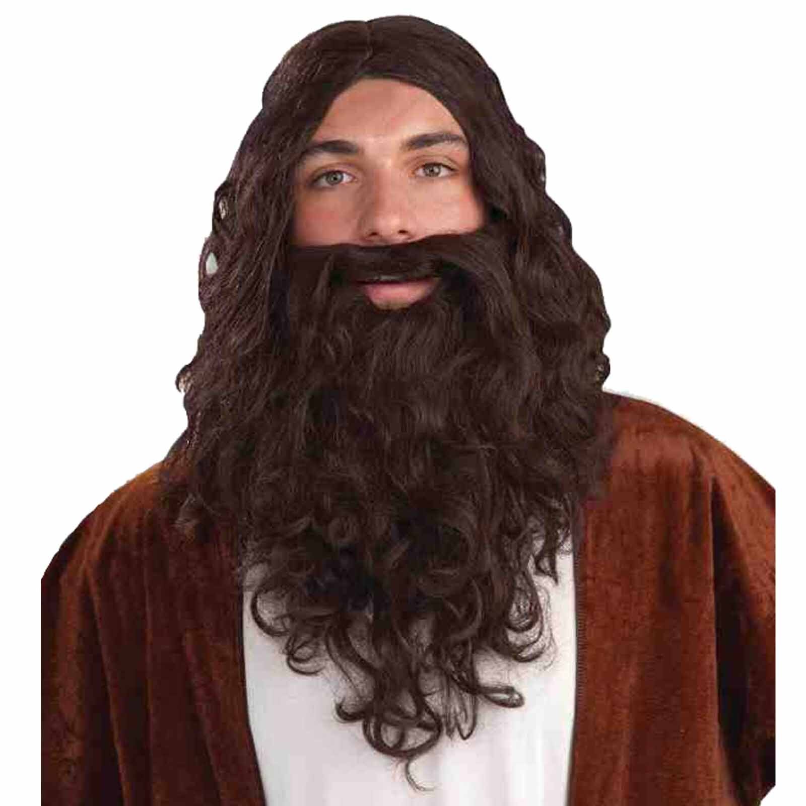 Biblical Wig & Beard Set Adult Size