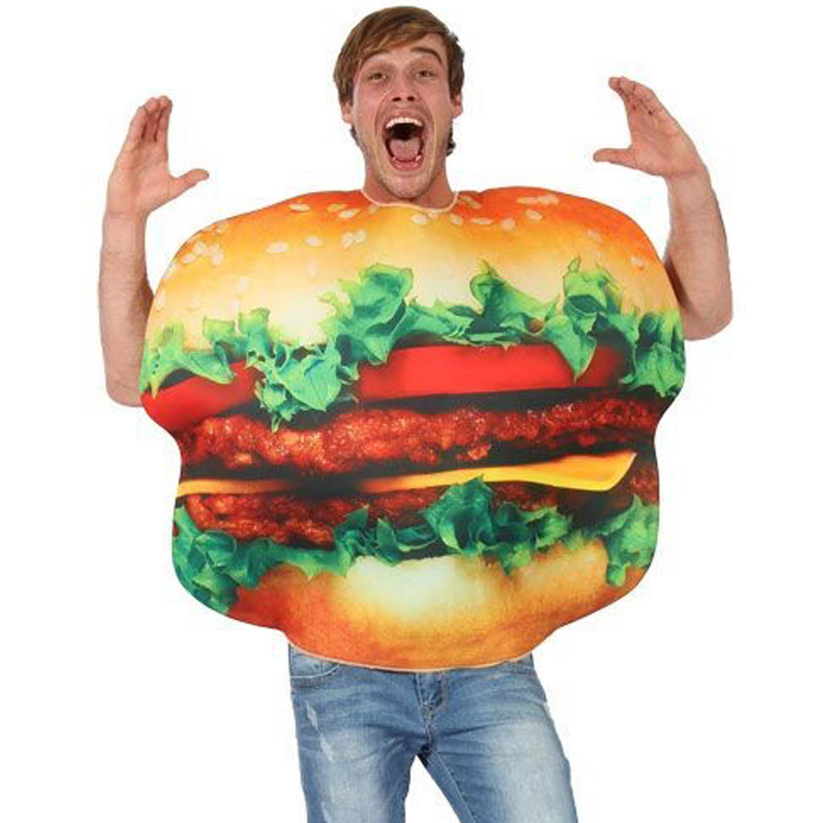 Burger Man Costume