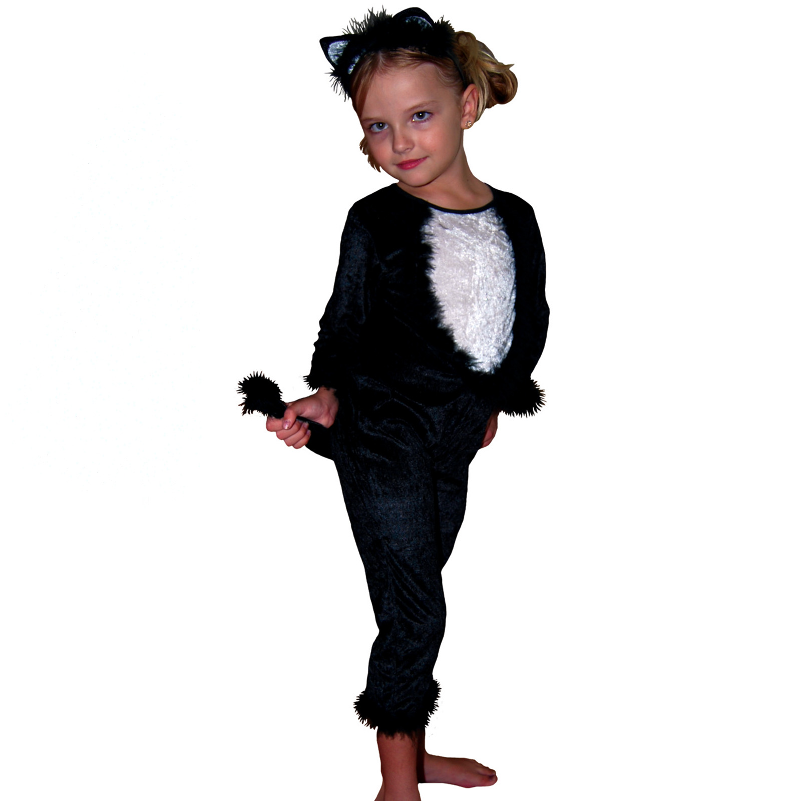 Black Kitty Costume Child