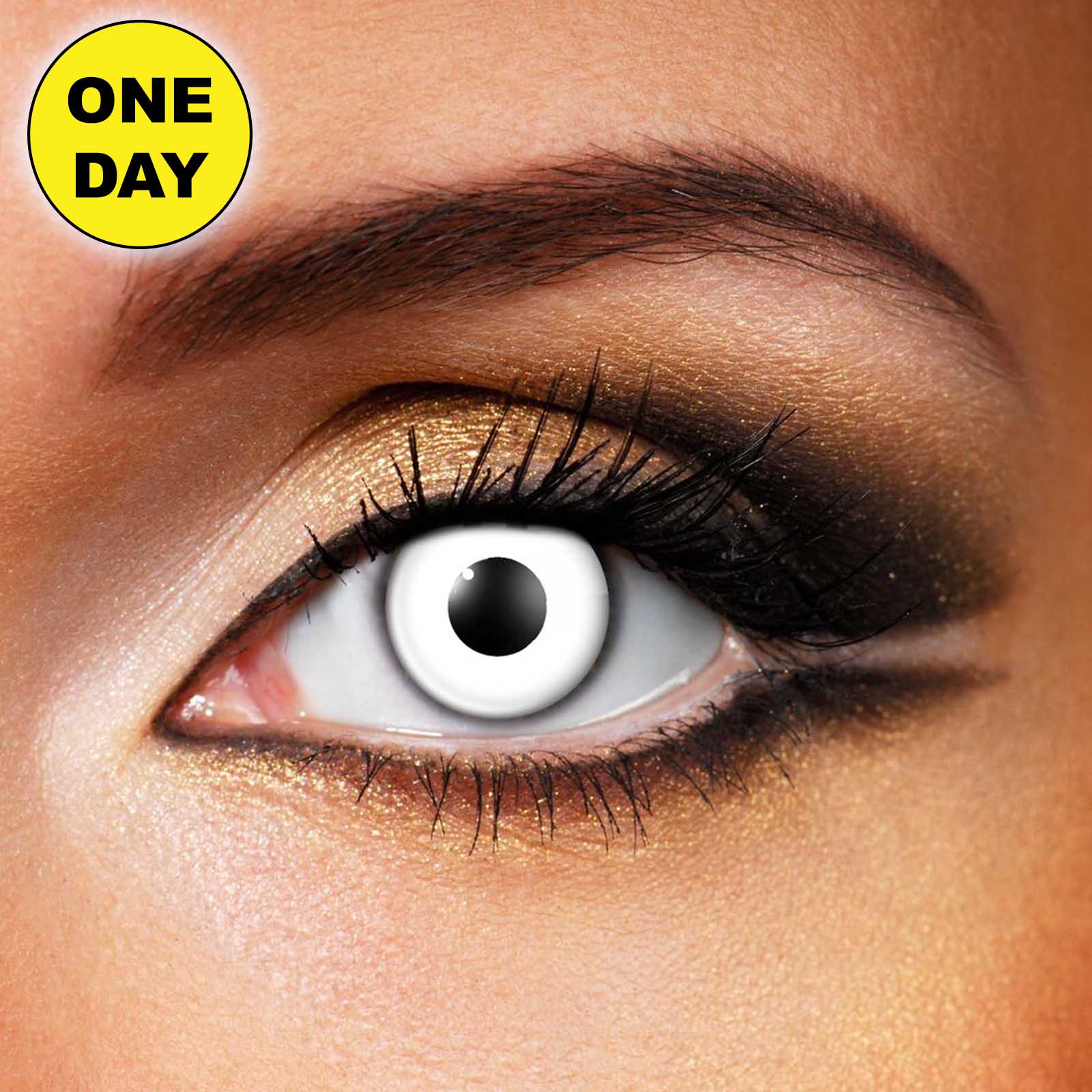 Eye Fusion One Day Contact Lenses White Out