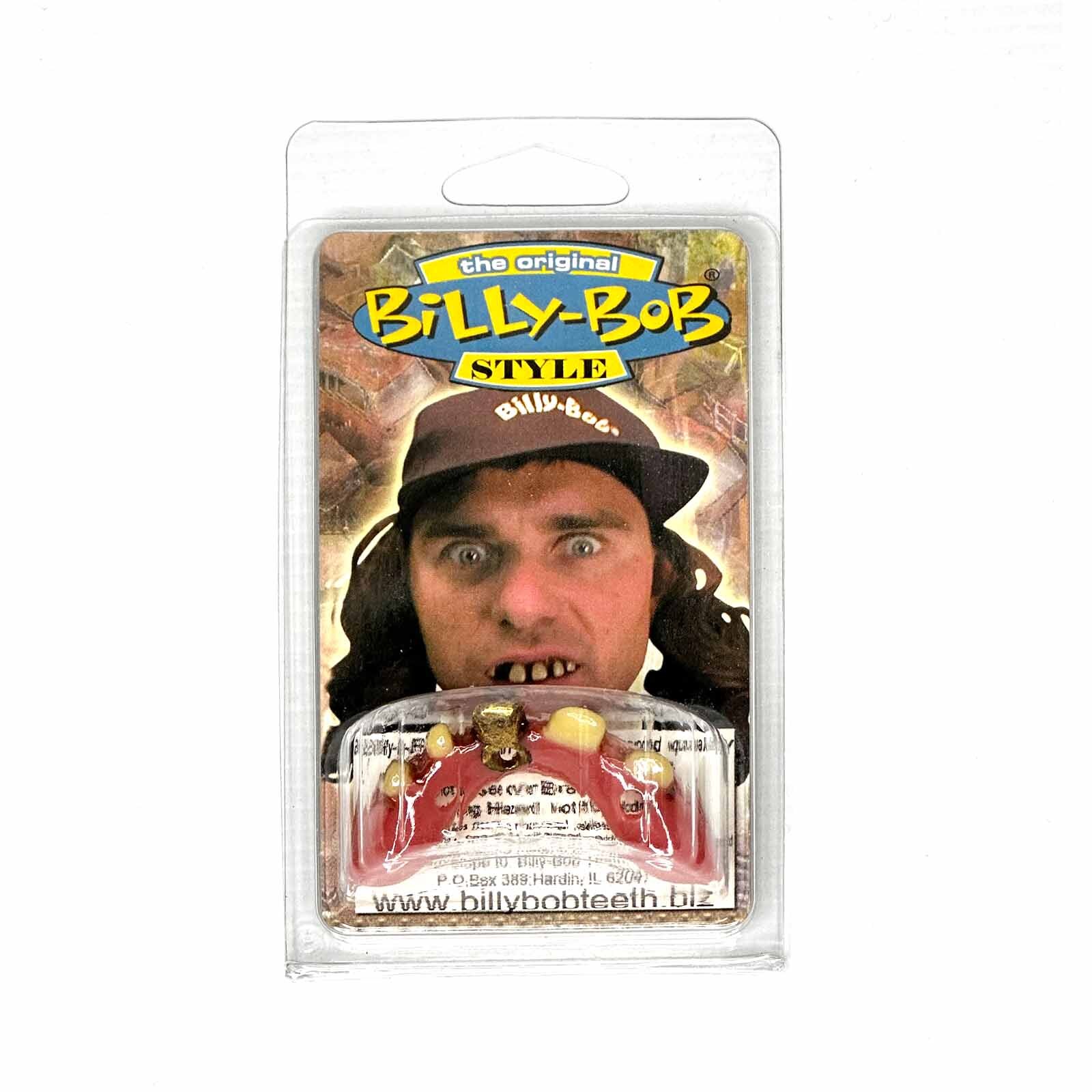 Billy Bob Costume Teeth - Redneck Dentures - Accessory, White