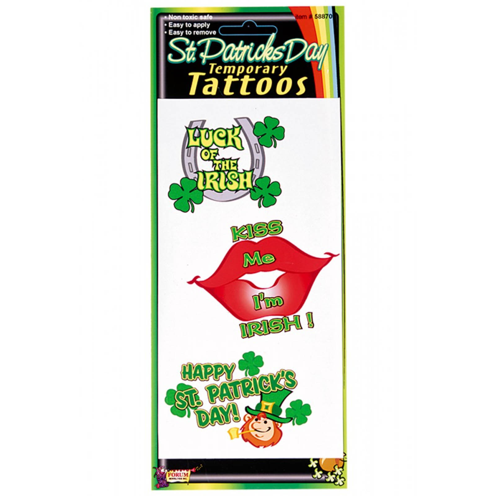 Homemade Temporary Pinch Proof Tattoo for St Patricks Day  Dukes and  Duchesses