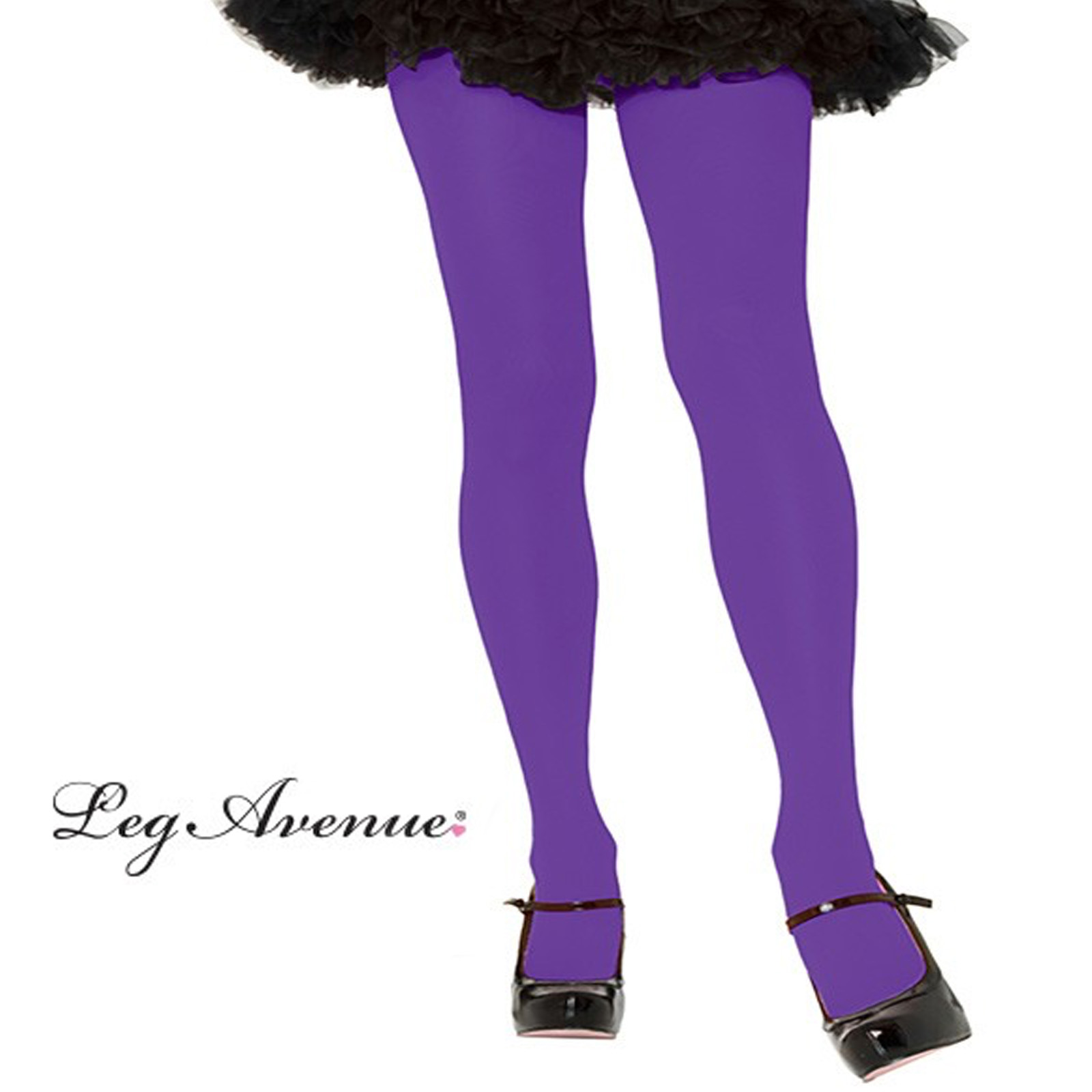 Tights - Nylon Lycra Plus - Purple