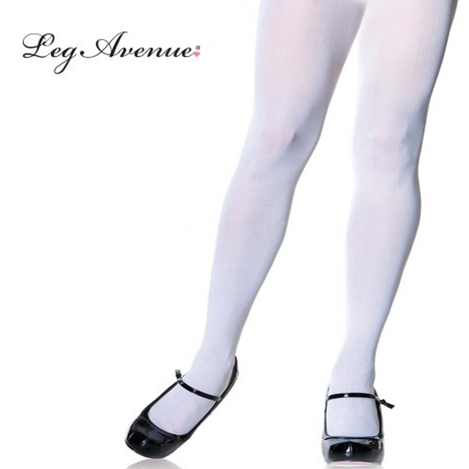 Tights Nylon Lycra Plus White