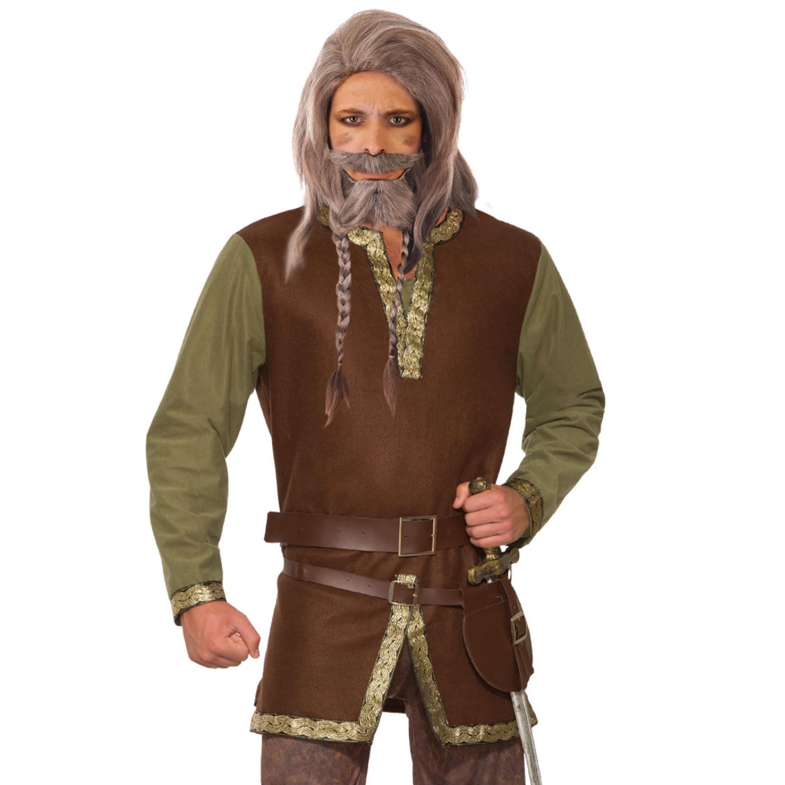 Mens Instant Ears & Brown Hair Miscellaneous Disguises Male Halloween Costume Mens Instant Ears & Brown Hair Miscellaneous Disguises Male Halloween Costume