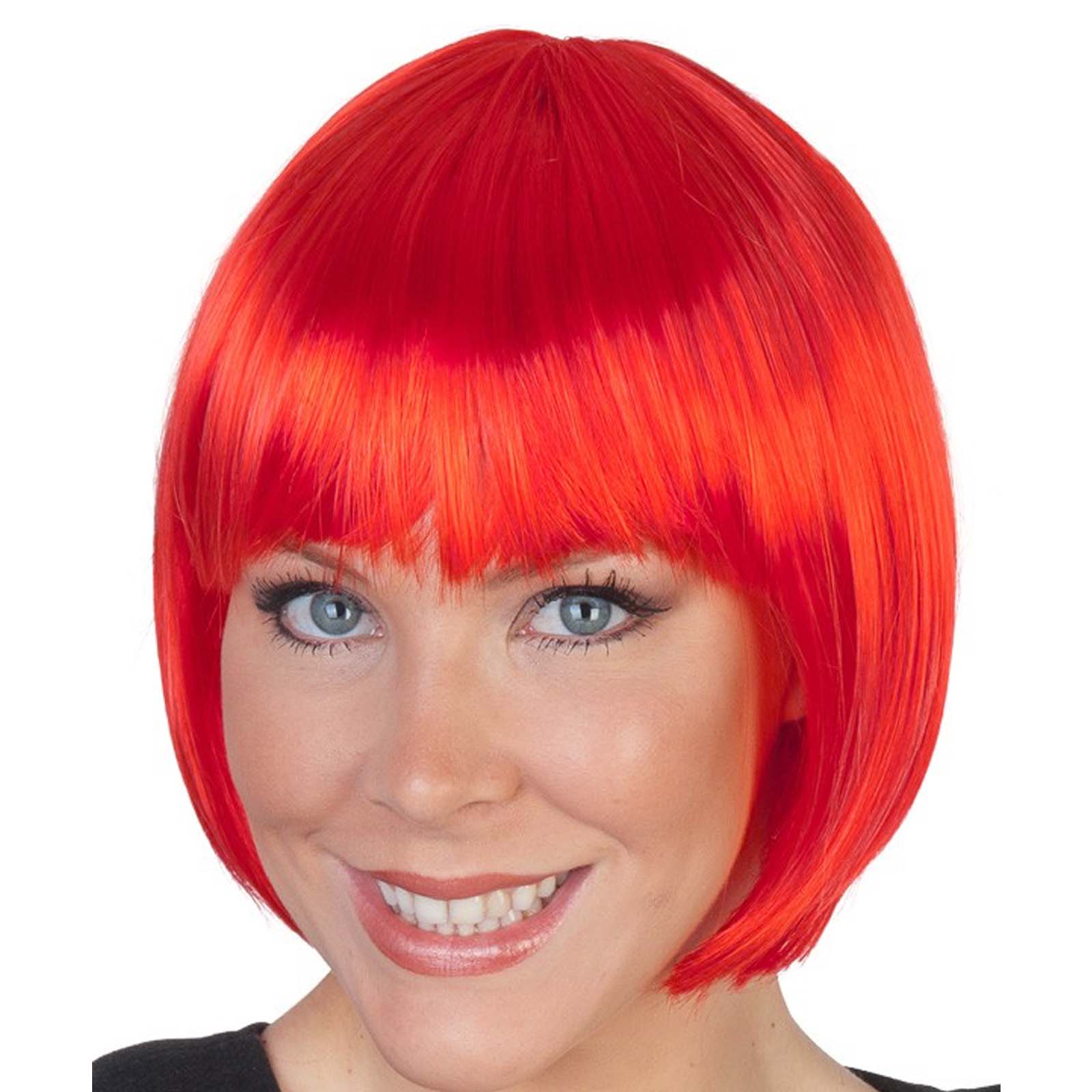 Paige Bob with Fringe Wig - Red.