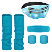 Blue 80's Accessory Set - Adult One Size
