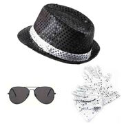 MJ King of Pop Accessory Set - One Size