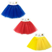 Catwalk Tulle Skirt - Adult - Blue Red Yellow