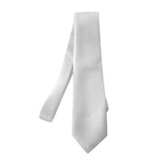 White Gangster Tie