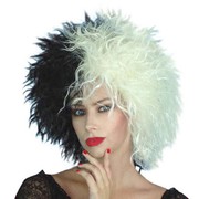 Cruella Black/White Wig