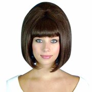 Brown 60s Beehive Wig