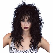 Rock Chick Black Wig