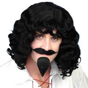 Musketeer Wig, Beard & Moustache Set