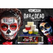 Global Face & Body Paint Set - Day of the Dead