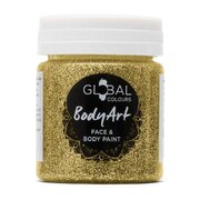 Gold Glitter Face & Body Gel - 45ml