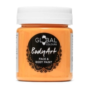 Global Body Art 45ml Jar Facepaint - Orange