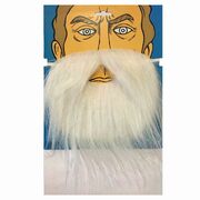 White Beard & Moustache (Budget)