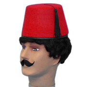 Fez Hat - Red Feltex