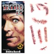 Tinsley Temporary Tattoo FX - Stitched & Stapled