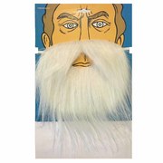 White Beard & Moustache