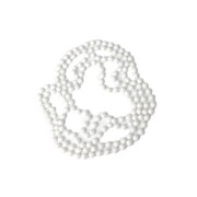 White Bead Necklaces (2 piece)
