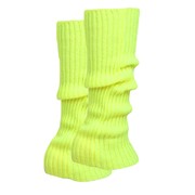 80s Neon Yellow Leg Warmers