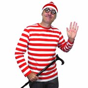 Where's Wally/Walter Costume  - Adult Standard