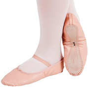 PW Ballet Shoes - Leather Full Sole - Adult