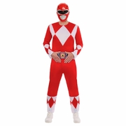 Red Power Ranger Costume - Adult