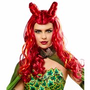 Poison Ivy Red Wig - Adult One Size