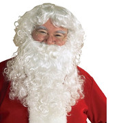 Economy Santa Beard & Wig Set