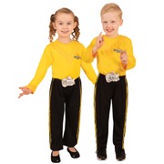 Emma (Yellow) Wiggle Deluxe Costume (Top + Pants) - Child
